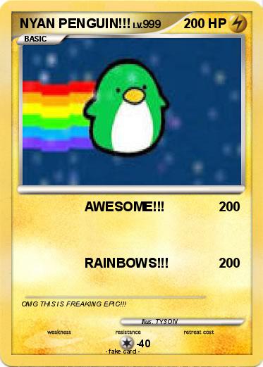Pokemon NYAN PENGUIN!!!
