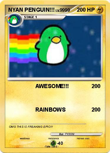 Pokemon NYAN PENGUIN!!!