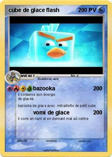 Pokemon cube de glace flash