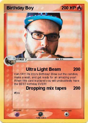 Pokemon Birthday Boy