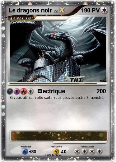 Pokemon Le dragons noir