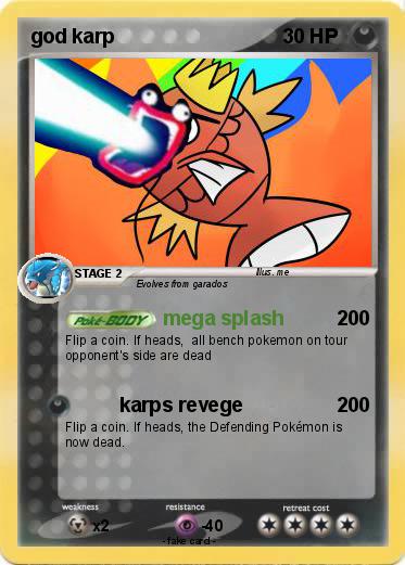 Pokemon god karp