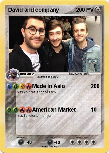 Pokemon David and company
