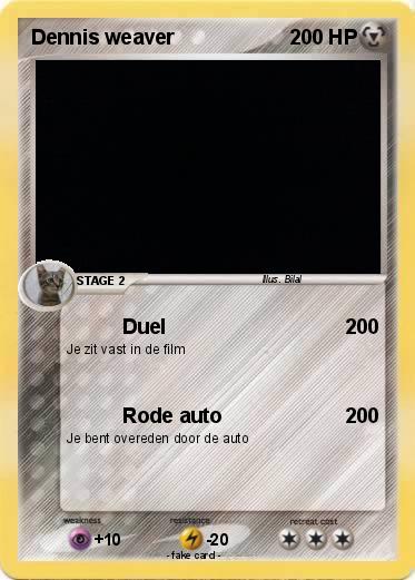 Pokemon Dennis weaver