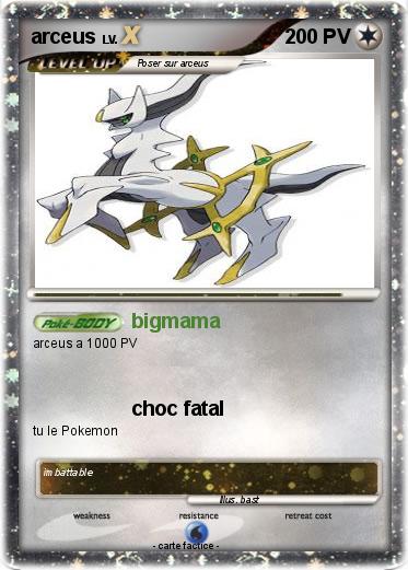 Pokemon arceus