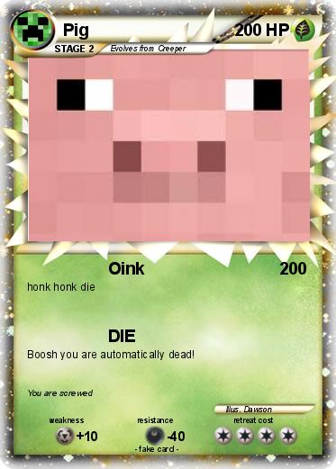 Pokemon Pig