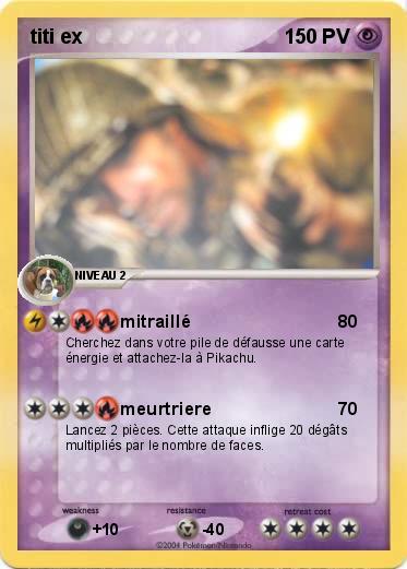 Pokemon titi ex