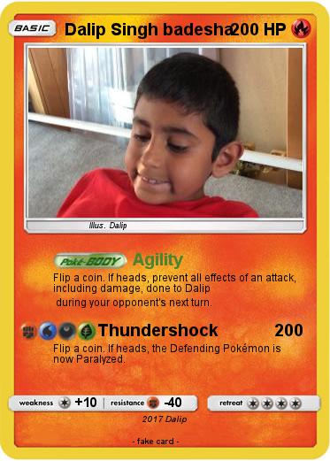 Pokemon Dalip Singh badesha