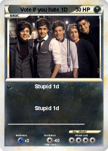 Pokemon Vote if you hate 1D