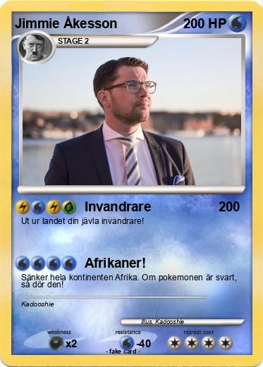 Pokemon Jimmie Åkesson