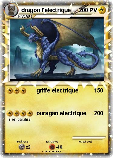 Pokemon dragon l'electrique