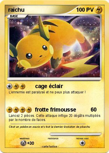 Pokemon raichu