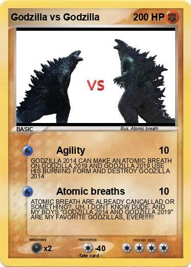 Pokemon Godzilla vs Godzilla