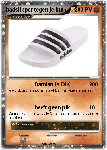 Pokemon badslipper tegen je kut