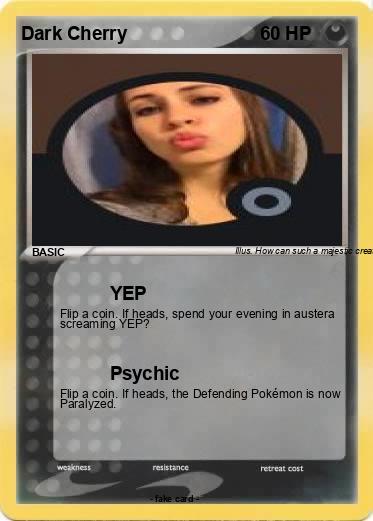 Pokemon Dark Cherry