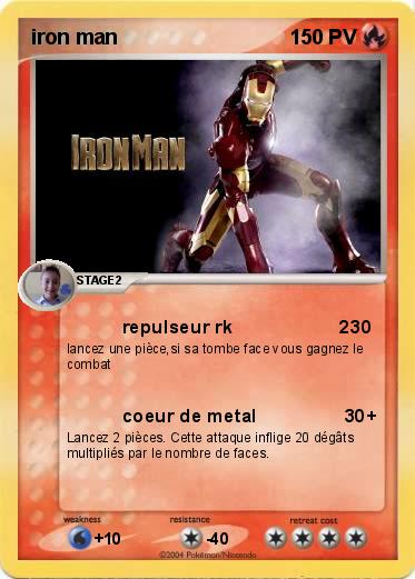 Pokemon iron man                                                                             