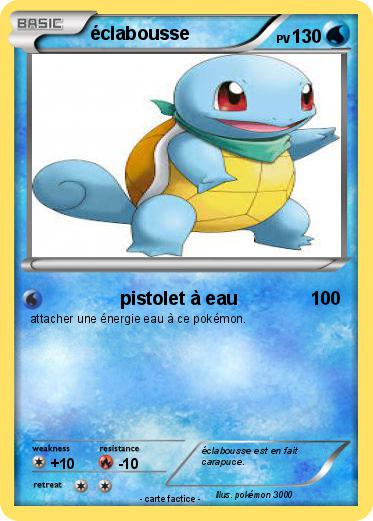 Pokemon éclabousse