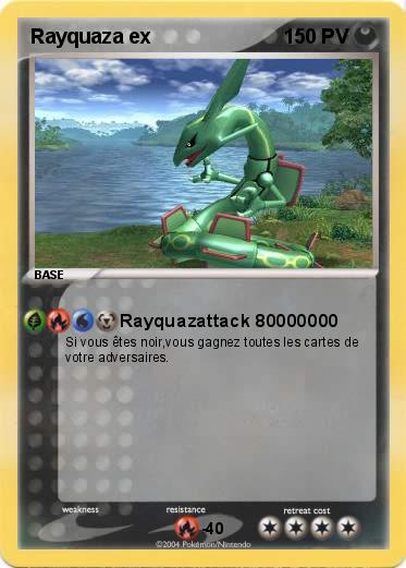 Pokemon Rayquaza ex