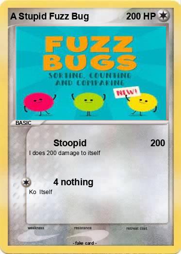 Pokemon A Stupid Fuzz Bug