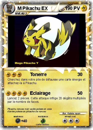 Pokemon M Pikachu EX