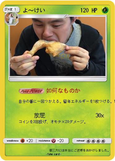Pokemon よ～けい