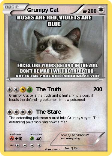Pokemon Grumpy Cat
