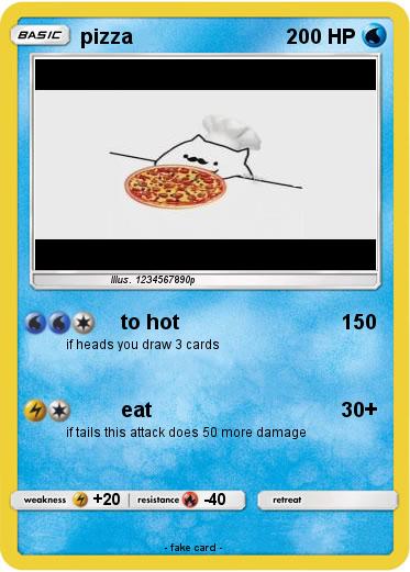 Pokemon pizza