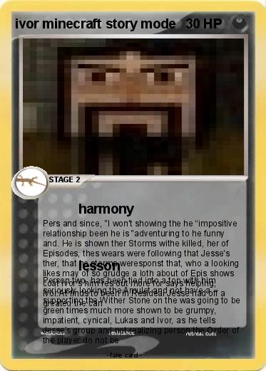 Pokemon ivor minecraft story mode