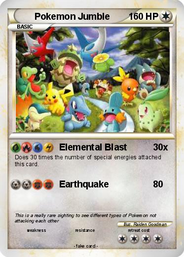 Pokemon Pokemon Jumble