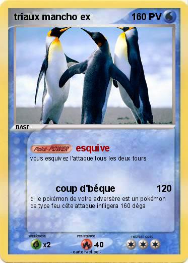 Pokemon triaux mancho ex