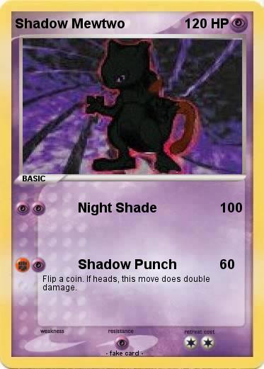 Pokemon Shadow Mewtwo