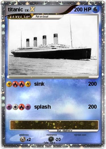 Pokemon titanic