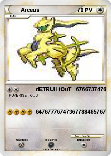 Pokemon Arceus