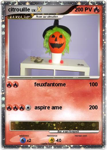 Pokemon citrouille