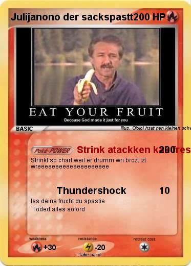 Pokemon Julijanono der sackspastt