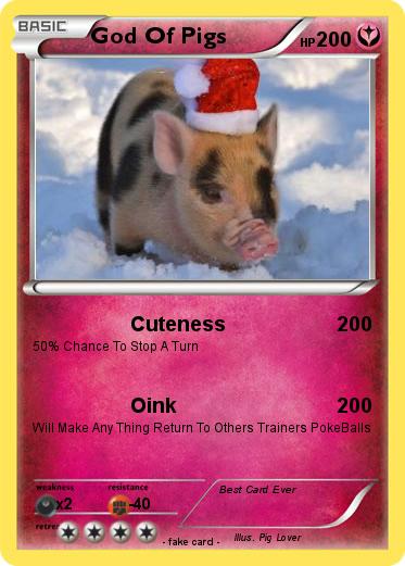 Pokemon God Of Pigs