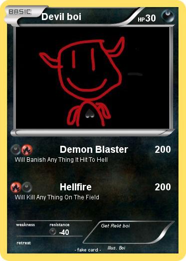 Pokemon Devil boi