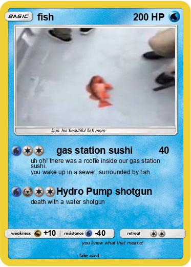 Pokemon fish