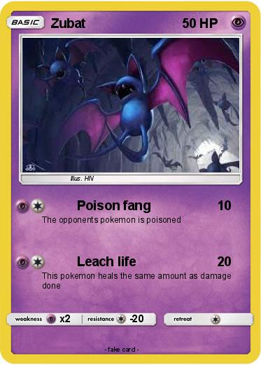 Pokemon Zubat