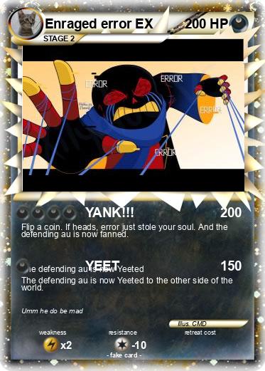 Pokemon Enraged error EX