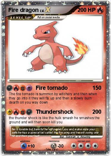 Pokemon Fire dragon