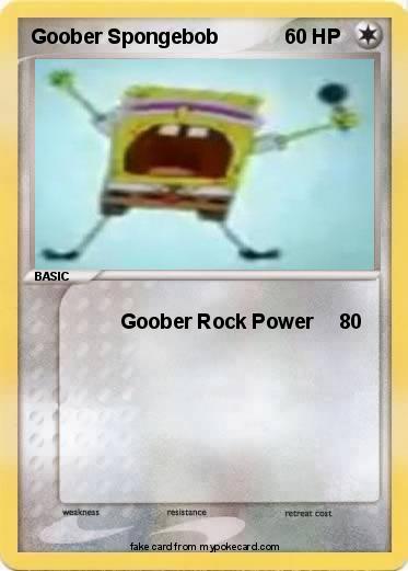 Pokemon Goober Spongebob