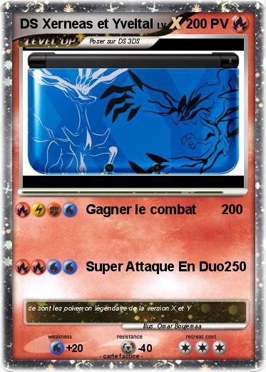 Pokemon DS Xerneas et Yveltal