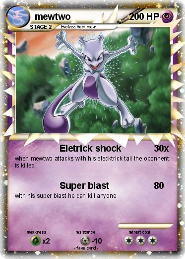 Pokemon mewtwo