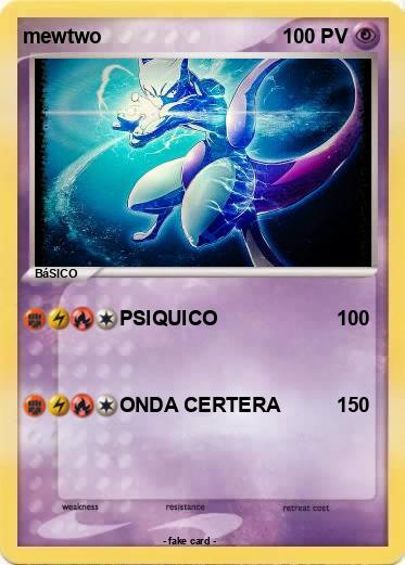 Pokemon mewtwo