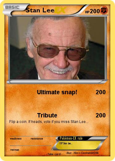 Pokemon Stan Lee