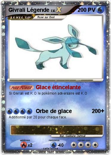 Pokemon Givrali Légende