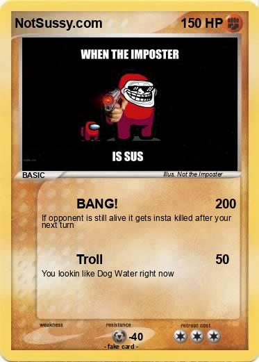 Pokemon NotSussy.com