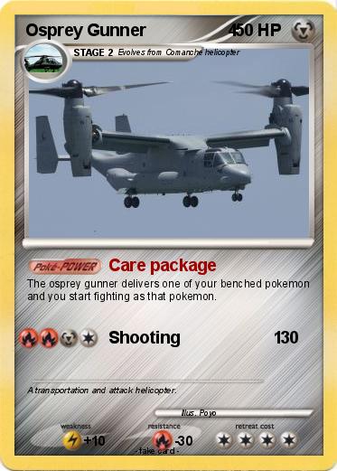 Pokemon Osprey Gunner                  4