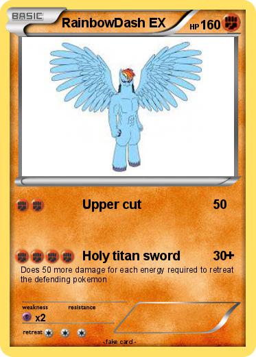Pokemon RainbowDash EX